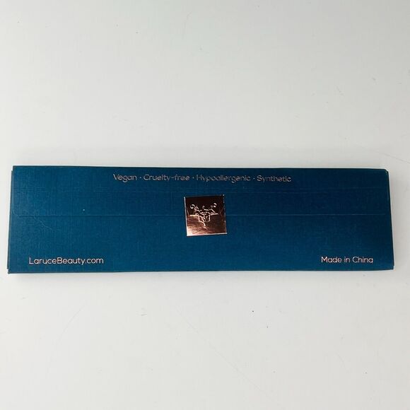 Laruce Concealer + Eyeshadow Shading Vegan MakeUp 3pc Brush Set Black NIB Sealed - Picture 3 of 3